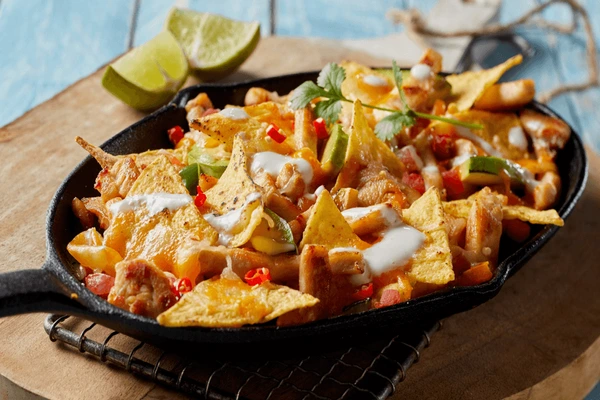 Nachos m. kylling